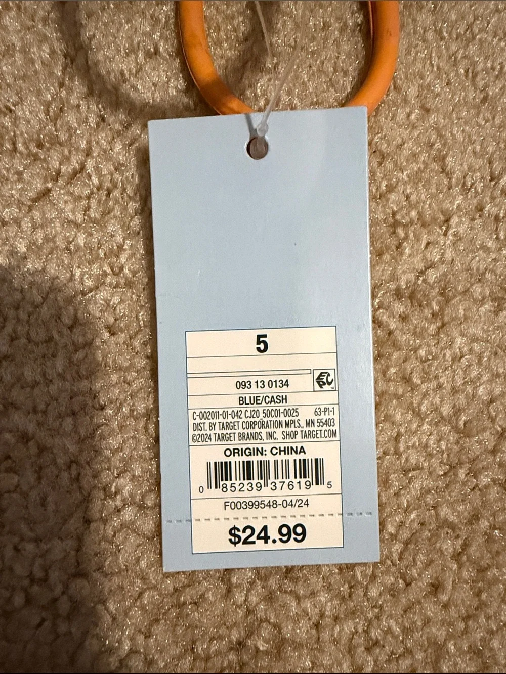 Target Kids Space Print Rain Boots - Black, Blue & Orange